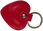 Heart Leather Keyring -  