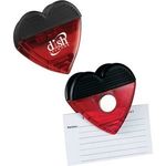 HEART MAGNETIC MEMO CLIP