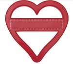 Heart Shaped Cookie Cutter - Red