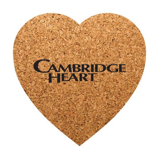 Main Product Image for Heart Shaped Cork Coasters