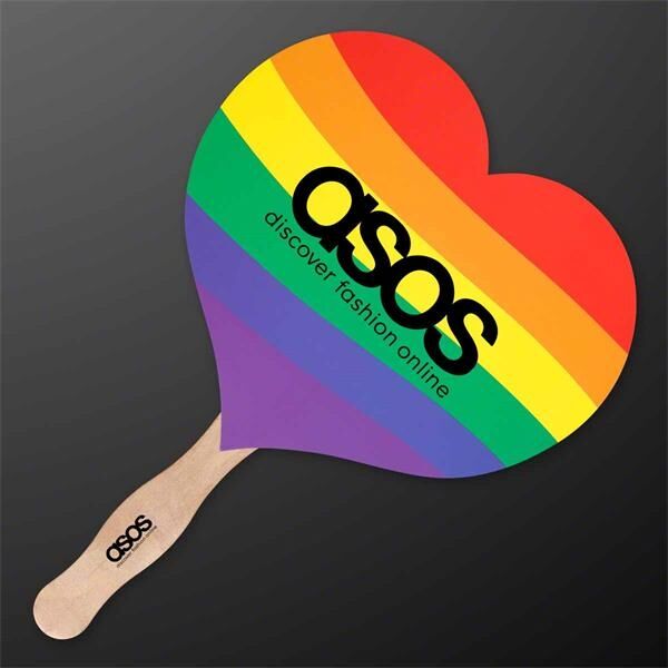 Main Product Image for Heart Shaped Hand Fan (NON-Light Up)
