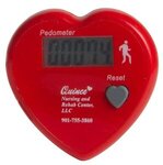 Heart Shaped Pedometer -  