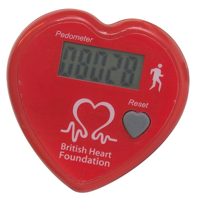 Main Product Image for Heart Shaped Pedometer
