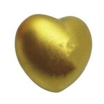 Heart Stress Relievers / Balls - Metallic Gold