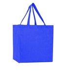 Heat Sealed Non-Woven Grande Tote Bag - Royal Blue