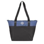 Heather Travel Tote - Navy Blue
