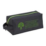 Heathered Dopp Kit - Lime