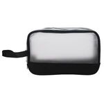 Heathered Frost Toiletry Bag - Black