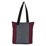 HEATHERED FUN TOTE BAG -  