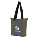 HEATHERED FUN TOTE BAG -  