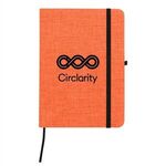 Heathered Journal with pen loop -  