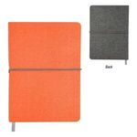 HEATHERED LINEN JOURNAL - Orange