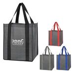 Buy Giveaway Heathered Non-Woven Shopper Tote Bag