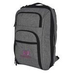 Heathered RFID Laptop Backpack 