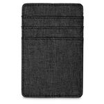 Heathered RFID Wallet with 6 Card Pockets