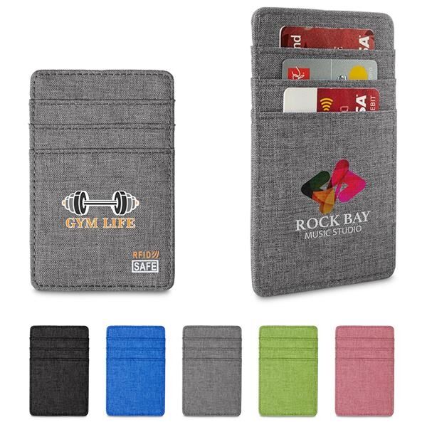 Main Product Image for Heathered RFID Wallet with 6 Card Pockets