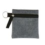 Heathered Tech Pouch - Black
