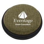 Heathered Tech Travel Case - Olive