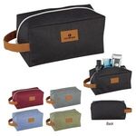 Heathered Toiletry Bag -  