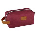 Heathered Toiletry Bag -  