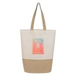 Herringbone Non-Woven Tote Bag -  