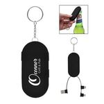 Hideaway 3-In-1 Charging Cable & Bottle Opener -  