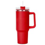 Hippo Lite Mug & Straw Lid with Twist Closure - 40 oz. - Red