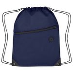 Hit Sports Pack With Front Zipper - Navy Blue