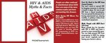 HIV & AIDS Myths & Facts Pocket Pamphlet - Standard