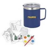 Holiday Adult Paint Set and Coffee Mug -  