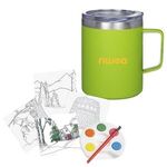 Holiday Adult Paint Set and Coffee Mug -  