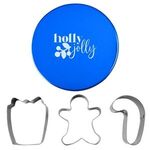 Holiday Cookie Cutter Set - Blue
