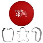 Holiday Cookie Cutter Set - Red