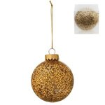 Holiday Glitz Ornament - Gold