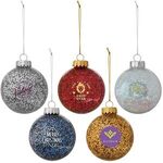 Holiday Glitz Ornament - Gold