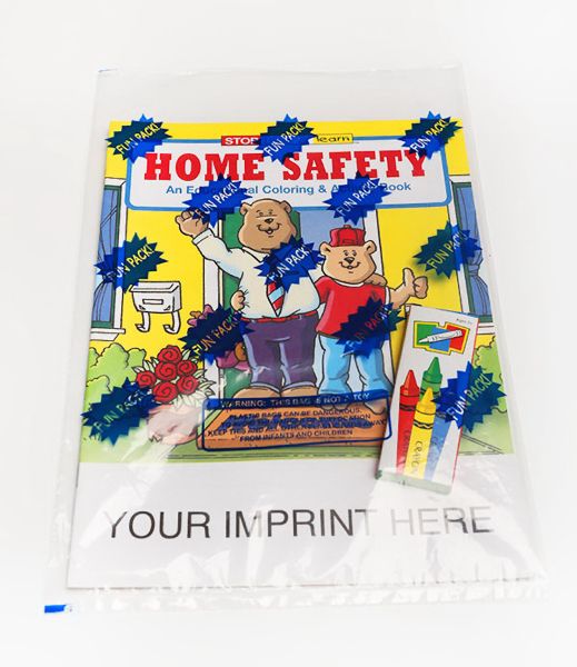 Main Product Image for Home Safety Coloring And Activity Book Fun Pack