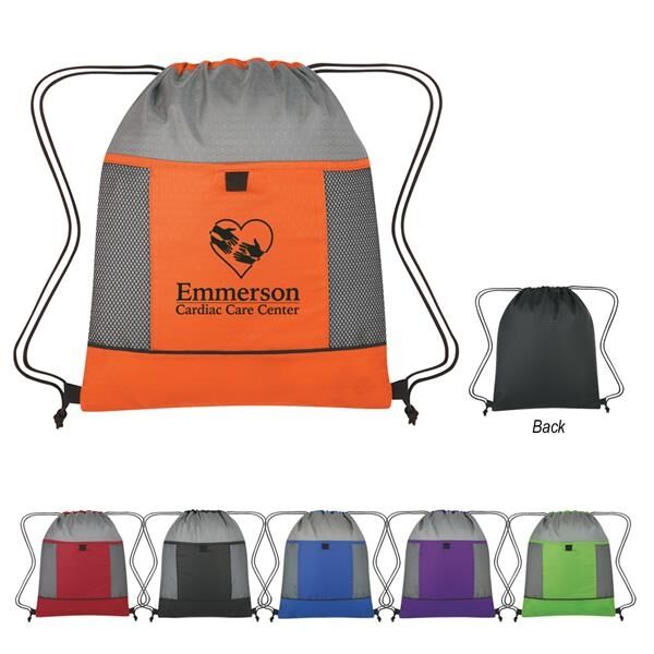 Main Product Image for Giveaway Honeycomb Ripstop Drawstring Bag