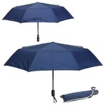 Horizon 44- Arc Auto Open & Close Portable Umbrella - Medium Navy Blue