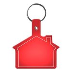 House Key Tag - Translucent Red