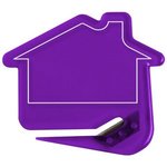 House Letter Slitter - Translucent Purple