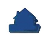 House Shaped Bag Clip - Transparent Blue