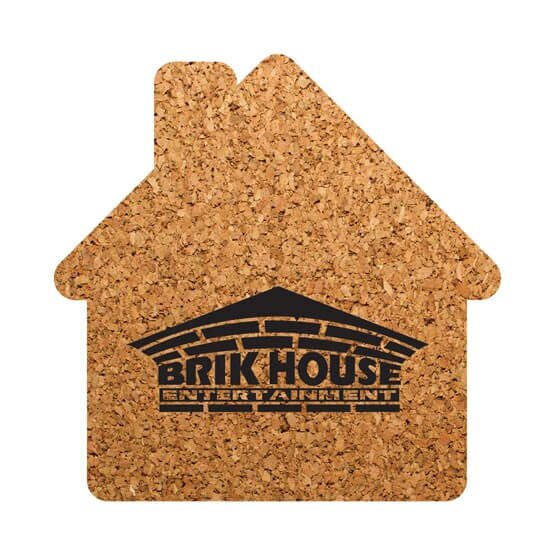 Main Product Image for House Shaped Cork Coasters