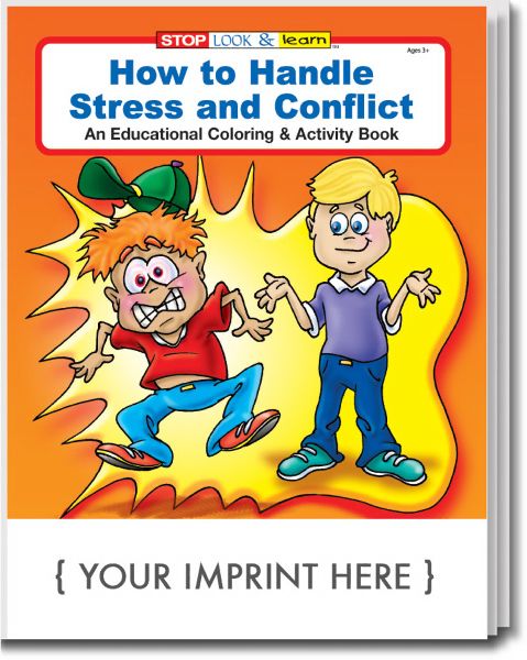 Main Product Image for How To Handle Stress And Conflict Coloring And Activity Book