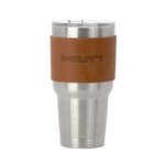 Huntsman Leather Tumbler Sleeve