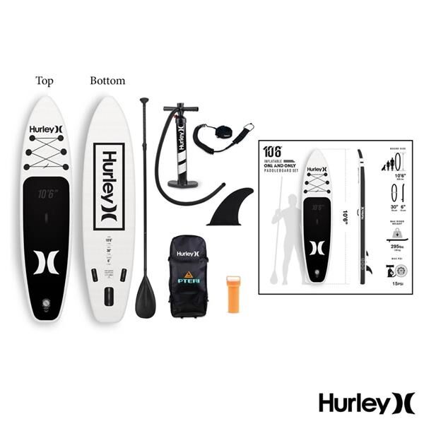 Main Product Image for Hurley(R) Catalina Inflatable 10'6" Stand Up Paddleboard Set