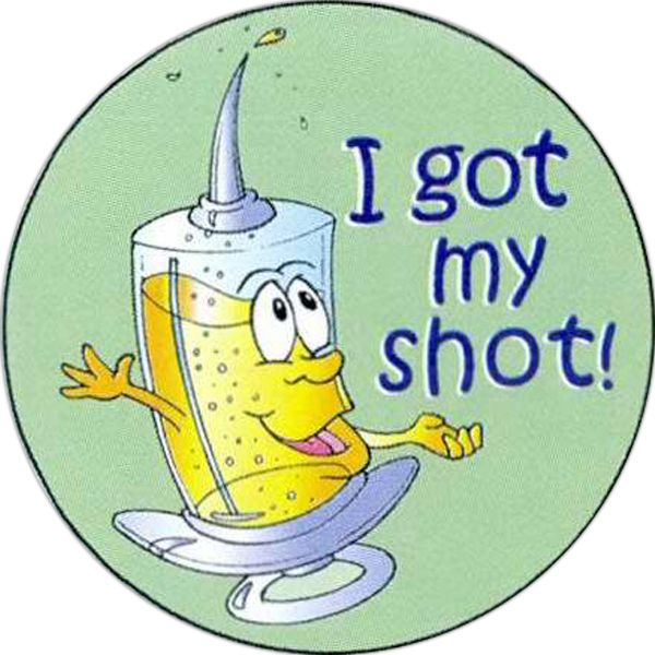 Main Product Image for I Got My Shot Sticker Rolls