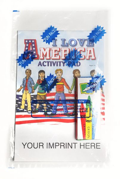 Main Product Image for I Love America Activity Pad Fun Pack