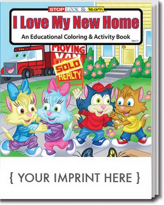 Main Product Image for I Love My New Home Coloring Book