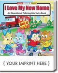 I Love My New Home Coloring Book -  