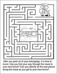 I Love My New Home Coloring Book -  